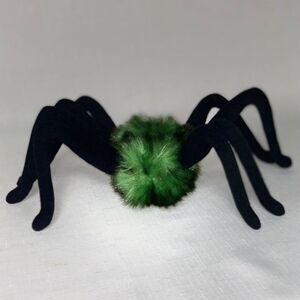 Green Spider Plush Halloween Creepy Spooky Home Decor Stuffed Animal Children’s
